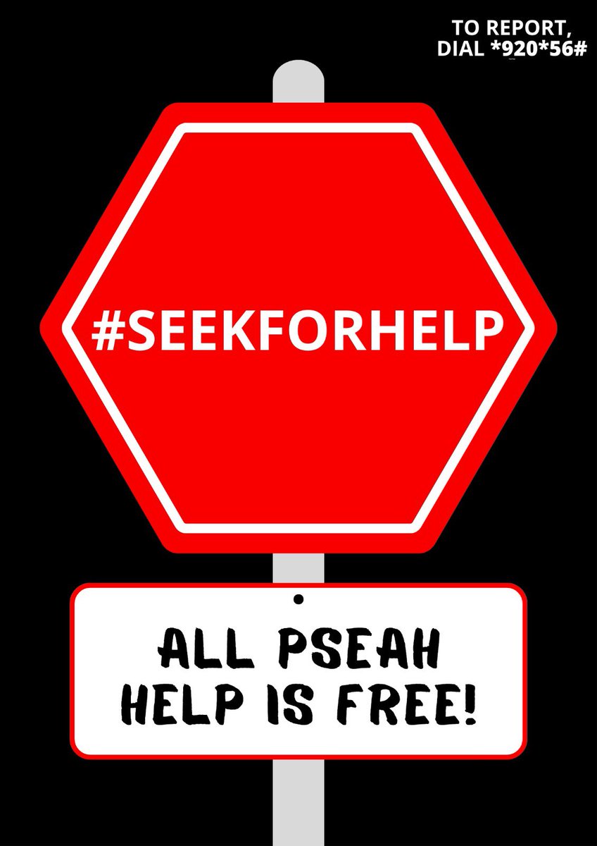 Sexual exploitation and abuse by humanitarian workers constitute acts of gross misconduct and are therefore grounds for termination of employment

#GhanaPSEAHNetwork #Seekforhelp
#Thereisnosexforaid #SpeakOutNow
#Healthcaremustbesafecare #StopSEAHnow