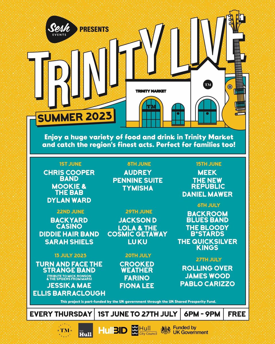 backyardcasino's tweet photo. BYC Unplugged!🎙️🔥

We’ll be headlining @trinitylivehull on Thursday 22nd of this month for @seshevents_uk with an acoustic set of bangers🚀

It’s free entry so get yourselves down! 

BYC

#unplugged #TrinityLive #MusicInHull #hull #acoustic #live #gig #byc https://t.co/yi0VdPDdWo