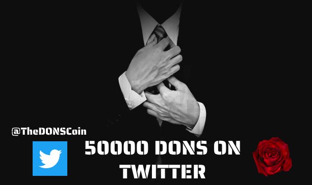 TheDonsCoin's tweet photo. The $DONS just hit 50 K followers on Twitter 🎉

Thanks for all your support as we continue to work behind the scenes and create the biggest #memecoin on #BnB 

The #DONS Famiglia grows stronger everyday 

🌹 https://t.co/KmE6TpW1cj