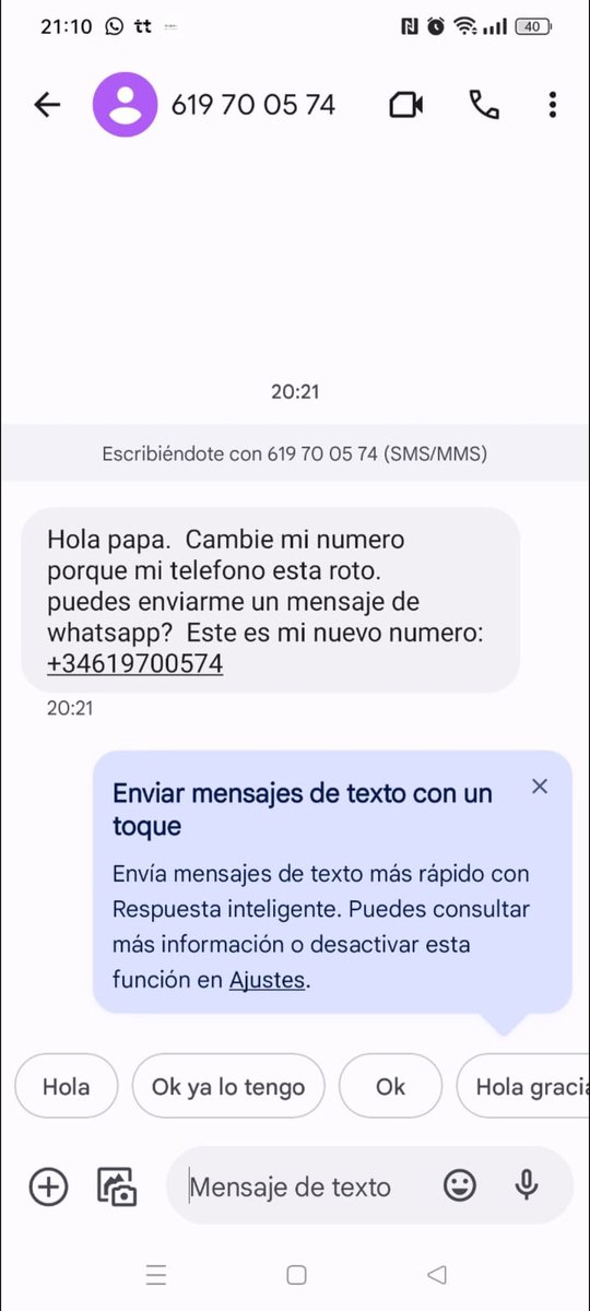 tetitasmcaphe's tweet photo. Cuidado con esta estafa por WhatsApp que prolifera en Andalucia la buena, la occidental. https://t.co/couR7kqBj0