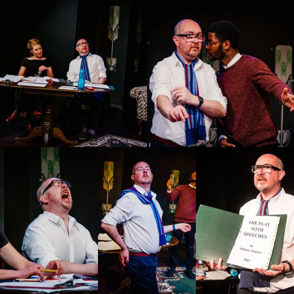 Only four more sleeps before <a href="/OliveAndStavros/">Olive & Stavros</a>'s #ThePlaywithSpeeches, written by @WoolfJames, opens <a href="/GatehouseLondon/">Upstairs At The Gatehouse</a> on 13 June.
Stumbled across a few pictures of <a href="/MatthewParker75/">Matthew Parker 🏳️‍🌈 (he/him)</a> in fine form.
Book now !!!