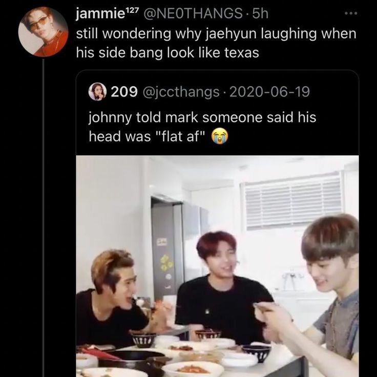 this video always makes me holler like there’s much to unpack. johnny is SICK for reading it out loud and they’re chuckling but they forgot that their fans are exactly like them and came for jaehyun next 😭
