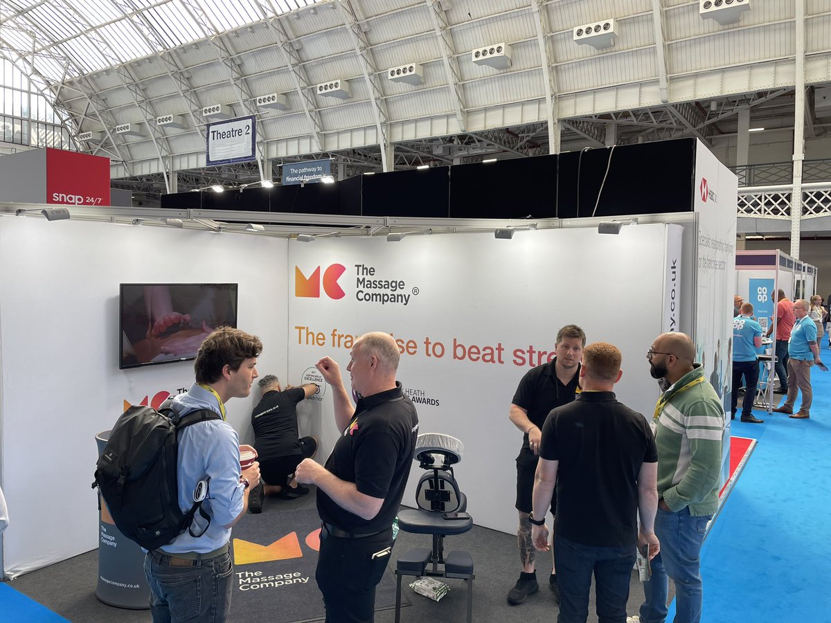 Doors just opened and we’re busy <a href="/BFA_UK/">The BFA</a> British and International Franchise Exhibition @olympia_london #BIFE23 #franchising