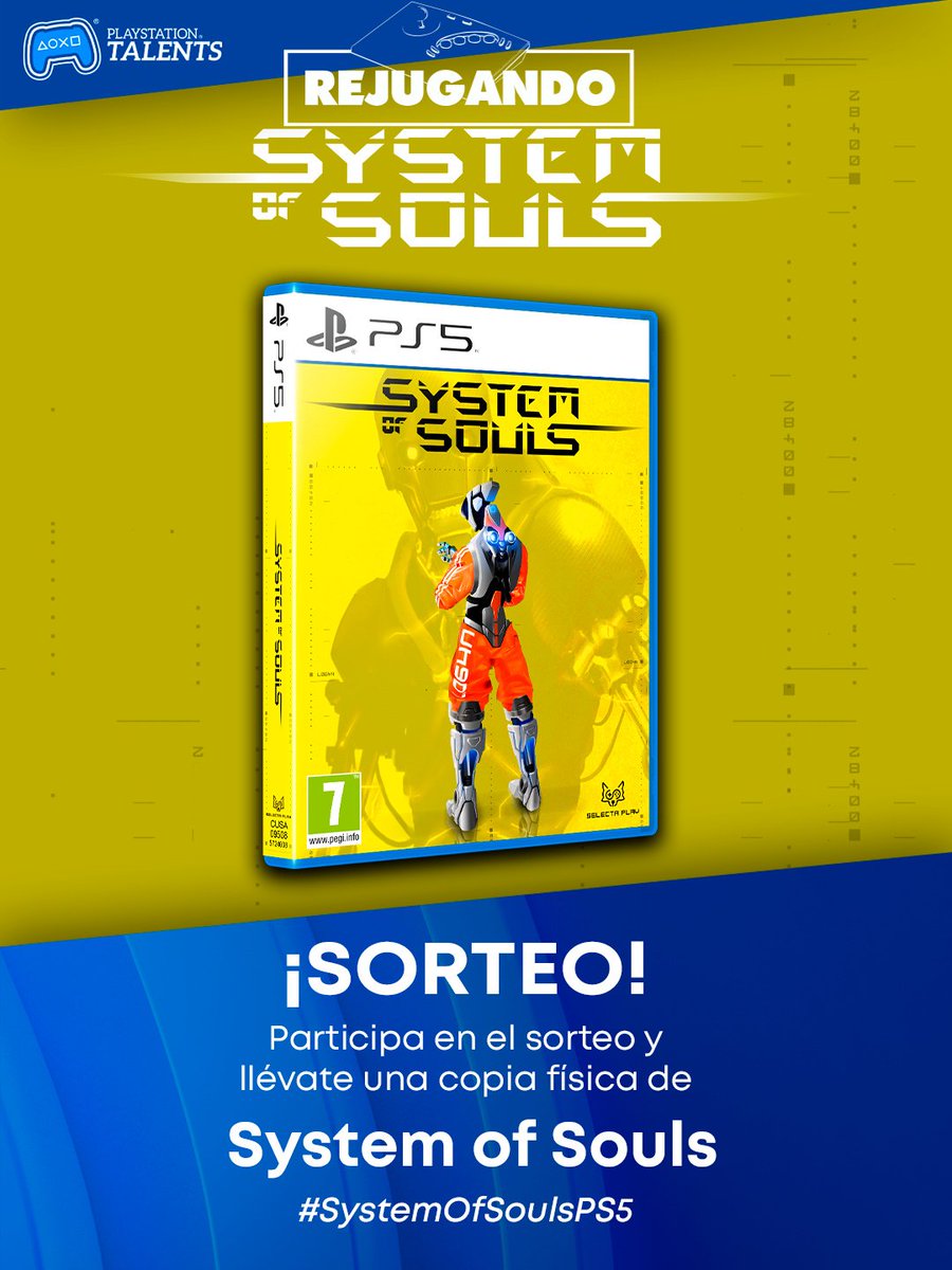 ReJugando's tweet image. 🎲TENEMOS SORTEO🎲

Llévate una copia física de System of Souls para PlayStation

➡️Sigue a @PSTalents 

➡️Sigue a @Rejugando

➡️Dale un ♥️ y RT y cuéntanos porque te lo mereces incluyendo #SystemOfSoulsPS5

Sorteo en nuestro Twitch Lunes 12 Junio 23:59

No válidas cuentas Sorteo