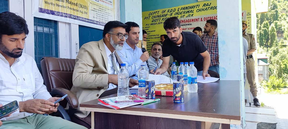 panchayat_j's tweet photo. Day 6 
Worthy Director Pyt Raj J&amp;K visited in PMAY G registration Camp in Panchayat Chingam A Block Inderwal District Kishtawar 
@OfficeOfLGJandK @mopr_goi @MoRD_GoI @mandeep082 @Devansh_IAS @DICKishtwar @TasleemwaniKAS @Kishtwar_11 https://t.co/pff84wJPqf