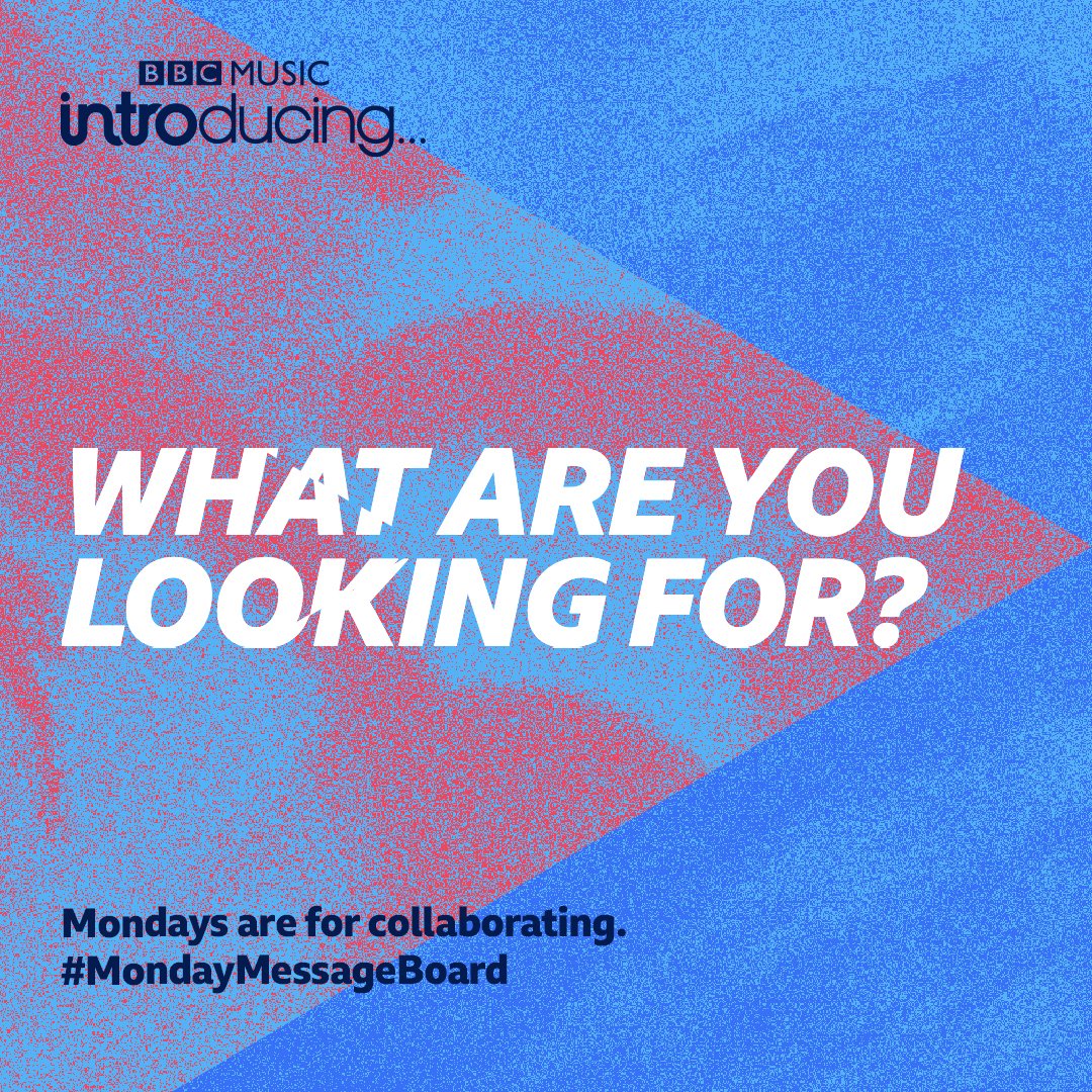 🥁 Are you a band that needs a drummer? 🏠 A local venue looking to book artists? 📷 A photographer wanting to shoot gigs? Whatever you need, ask the #MondayMessageBoard and see if someone can help! (P.S. Remember to put what area of the UK you're in!)