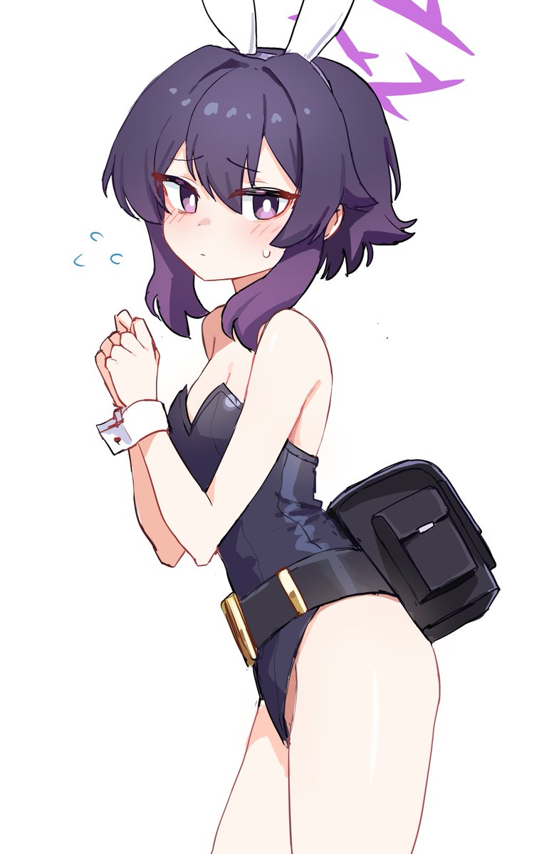 「#ブルアカ #블루아카  바니 하루카」|양갱왕のイラスト