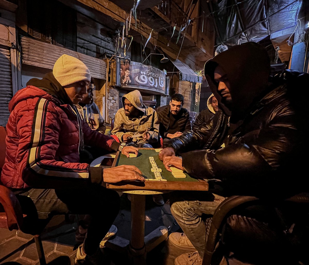 #FlashbackFriday
Late night #dominoes at the #coffeeshop. 
Noubar Street, El Balaksa, #Downtown #Cairo, #Egypt.