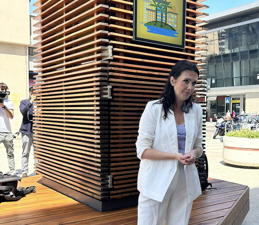 “City Tree mostra come #ricerca e #tecnologia possano contribuire alla tutela del #pianeta e speriamo rappresenti un esempio virtuoso da replicare in tante altre città.”

<a href="/Stoppia/">Elena Stoppioni</a>, presidente <a href="/STPonlus/">SaveThePlanetAPS</a>