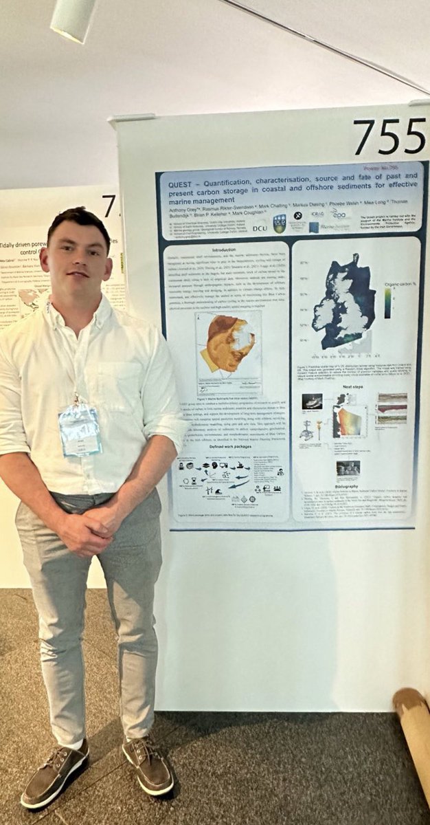 Anthony Grey (@anthonyjgrey) on Twitter photo Here at the. ASLO Aquatic Sciences meeting 2023 in Palma , Mallorca all week. Delighted to have presented our QUEST project
#ASLO2023 <a href="/MarineInst/">Marine Institute</a> <a href="/DrMarkyC/">Mark Coughlan</a> @markus_diesing <a href="/DCUChemistry/">DCU School of Chemical Sciences</a> <a href="/EPAIreland/">EPA Ireland</a> <a href="/iCRAGcentre/">iCRAG Centre</a> <a href="/UCD_Earth_Sci/">UCD Earth Sciences</a> Here at the. ASLO Aquatic Sciences meeting 2023 in Palma , Mallorca all week. Delighted to have presented our QUEST project
#ASLO2023 <a href="/MarineInst/">Marine Institute</a> <a href="/DrMarkyC/">Mark Coughlan</a> @markus_diesing <a href="/DCUChemistry/">DCU School of Chemical Sciences</a> <a href="/EPAIreland/">EPA Ireland</a> <a href="/iCRAGcentre/">iCRAG Centre</a> <a href="/UCD_Earth_Sci/">UCD Earth Sciences</a>