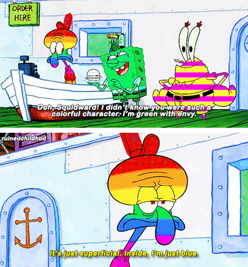 RiseFallNickBck's tweet photo. Squidward needs some love too. https://t.co/WIAlsmCbC9