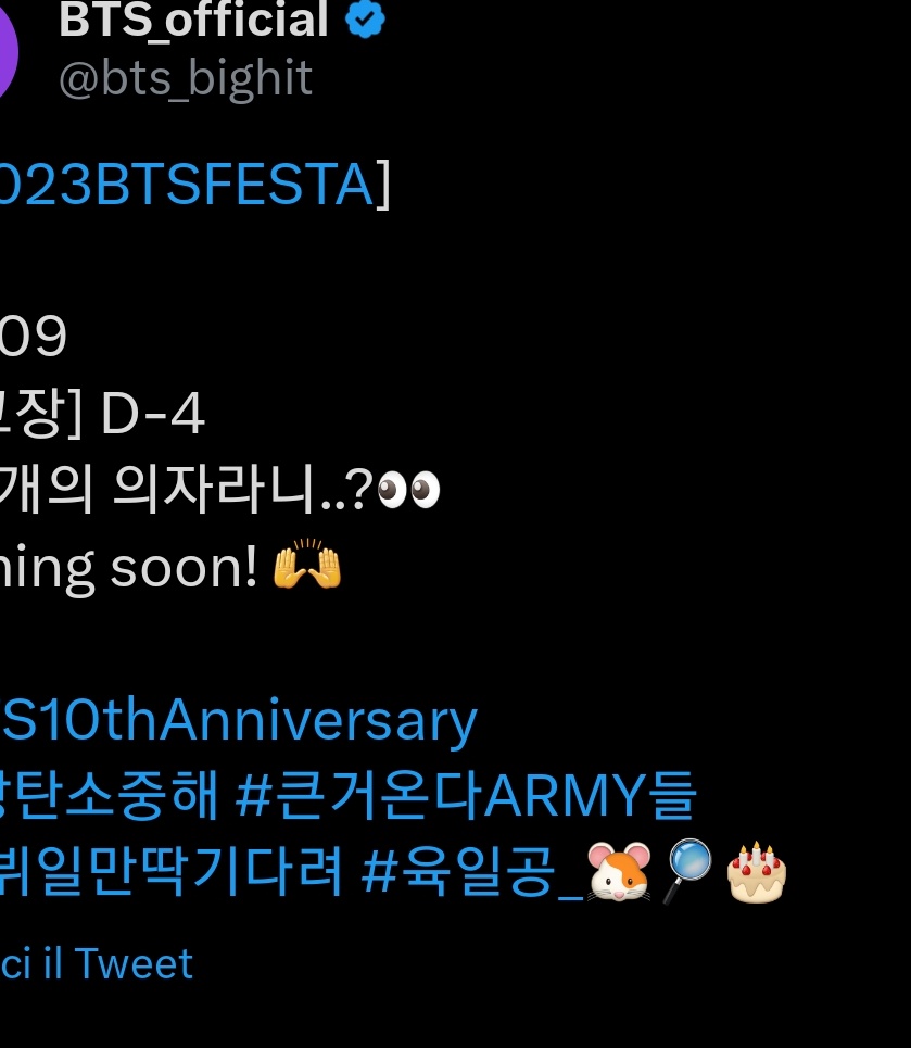 kimmanuela's tweet image. WAIT MA &quot;#육일공_🐹🔎🎂&quot; INTENDE CHE CI SARÀ QUALCOSA CHE RIGUARDERÀ SEOKJIN IL 10 GIUGNO OVVERO DOMANI OVVERO TRA SEI ORE HEEELPPP