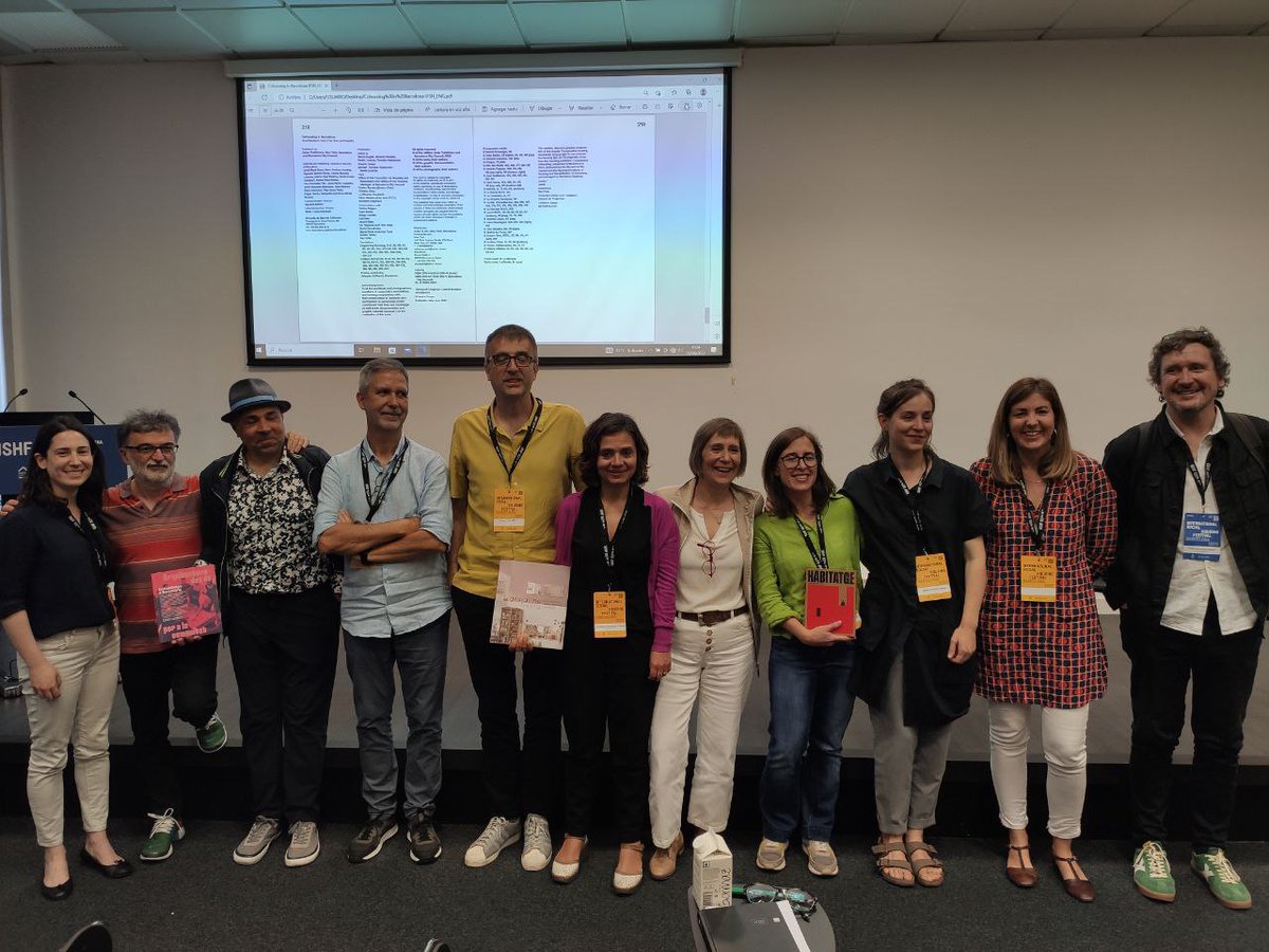 bcn_llibres's tweet photo. Gràcies @ishf2023 i a tots els participants per oferir-nos la millor oportunitat de presentar i compartir les nostres novetats editorials sobre habitatge a Barcelona!

#ISHF2023 @actar_publisher https://t.co/O6GREchdGd