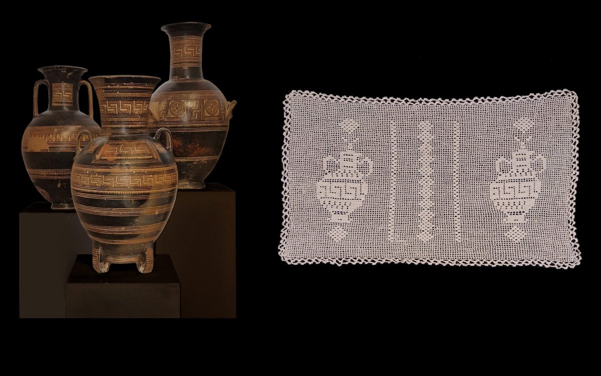 PressGreekEmbas's tweet photo. Garden & Virtual #Exhibition “OLD LACE, NEW LIFE”
Until 31/8/2023, National Archaeological Museum, #Athens
🔗https://t.co/fIxgfZHcH6 @CityofAthens #namuseum #lace https://t.co/U8KyaZscfv