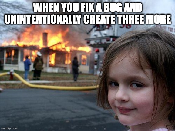 ollida_tech's tweet image. 🐛 The bug-fixing adventures! 💻
Fix one bug, three more appear! 😱🔍
Developers, let's conquer the challenges! 💪
Tag fellow coders and share stories below! 🤝
#BugFixingAdventures #CodingChallenges #DeveloperLife #KeepCoding #HumorInTech