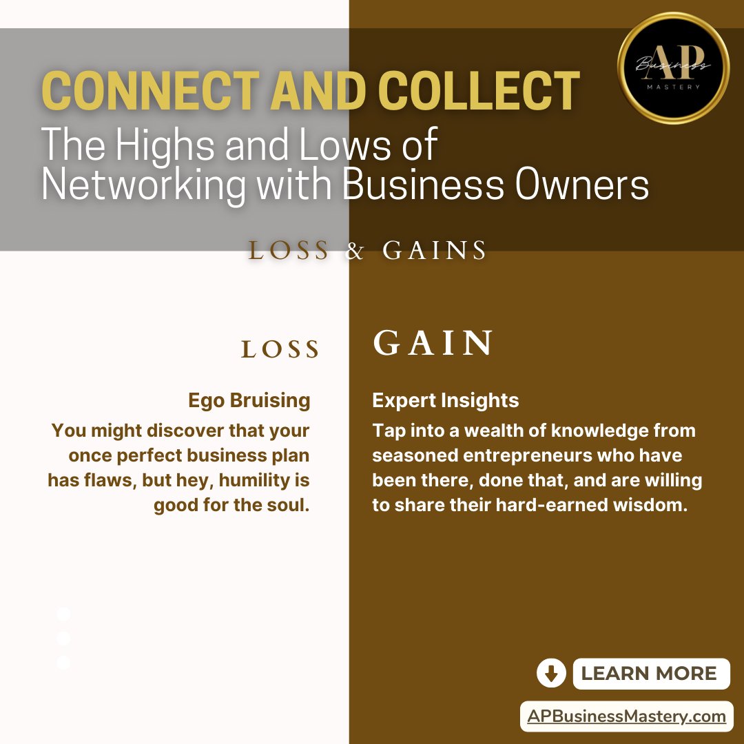 WallyCarmichael's tweet image. 🌐 Connect &amp;amp; Collect 🤝

 The Highs &amp;amp; Lows of Networking with Business Owners. 
Join APBusinessMastery.com to learn more!  

#NetworkingNuggets #BusinessConnections #EntrepreneurLife #GrowTogether #SuccessMindset #BusinessNetworking  #ConnectAndThrive