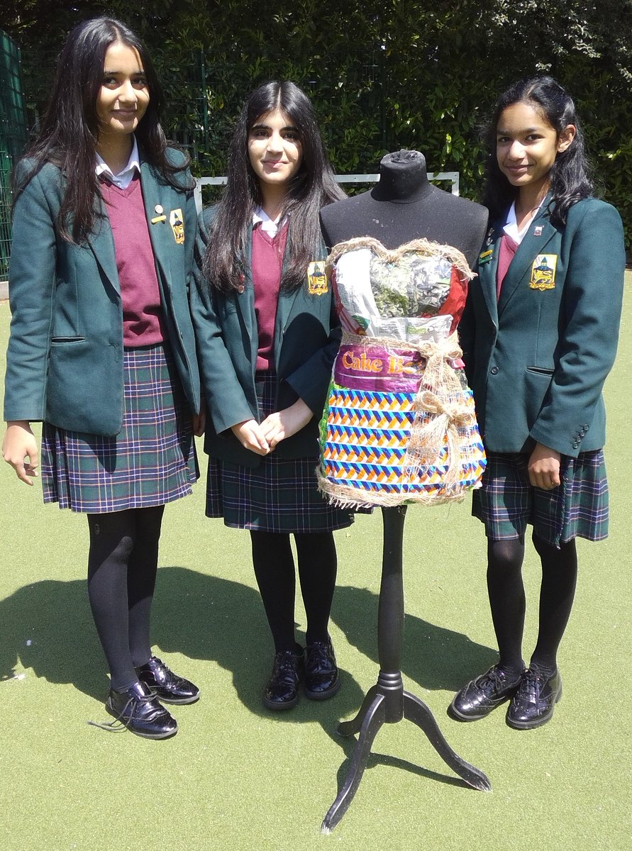 We are so impressed with this beautiful, recycled dress created by a group of talented Year 9 pupils for the Independent Schools’ Association (ISA) recycled art challenge. It's stunning!  <a href="/isaschools/">The Independent Schools Association (ISA)</a> <a href="/ISAartsUK/">ISA Arts</a> 
#Hydesvillefamily #recycledfashion
