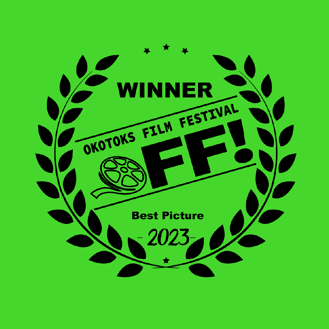 leaplingfilms's tweet photo. Best Picture win for ‘Inertia’ @OkotoksFilmFest! Big thanks to Katie and her team! 🎉🏆

#LotteryFunded #ShortFilm https://t.co/mdJIHo5ckK