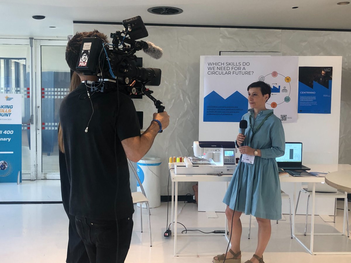 Day 2 of Making Skills count!
🧵Come to #CENTRINNOeu stand in #Brussels to know how providing traditional craftsmen with #digital #skills has contributed to a more #circulareconomy in 9 European cities. 
👉 centrinno.eu/event/making-s…
 #EuropeanYearofSkills #Research4Skills #H2020
