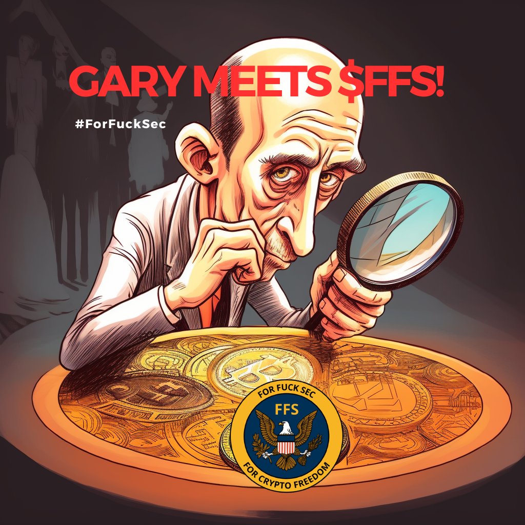 ForFuckSec's tweet photo. Good Morning, Crypto enthusiasts! 🌞
Today, we're introducing Gensler to 'ForFuckSec' (FFS) coin! 🕵️♂️💰
Launching later today, it's time for a new chapter in crypto. Stay tuned! ( enable notif )
#BNB #ForFuckSec #CryptoFreedom #SEC https://t.co/XblG4TG6BS