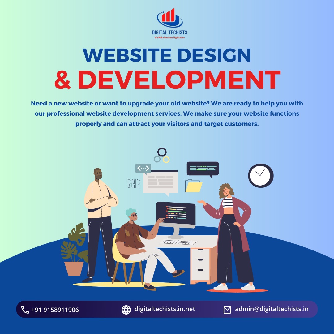 DigitalTechist3's tweet image. It’s hard to find things that won’t sell online.
Follow @digitaltechists
Call: +91 9158911906
Email: admin@digitaltechists.in
digitaltechists.in.net
#digitaltechists #websitecreation #websitedevelopment #webcreation
#digitalcreation #websitedesign #webdesign #blog