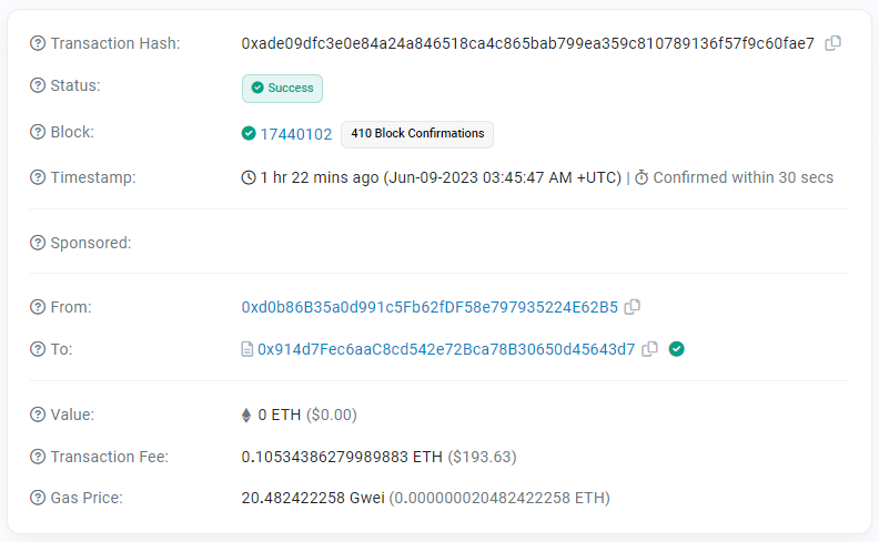 Just deployed the new Safe v1.4.0 contracts to Ethereum Mainnet! <a href="/safe/">Safe.eth</a> etherscan.io/tx/0xade09dfc3…