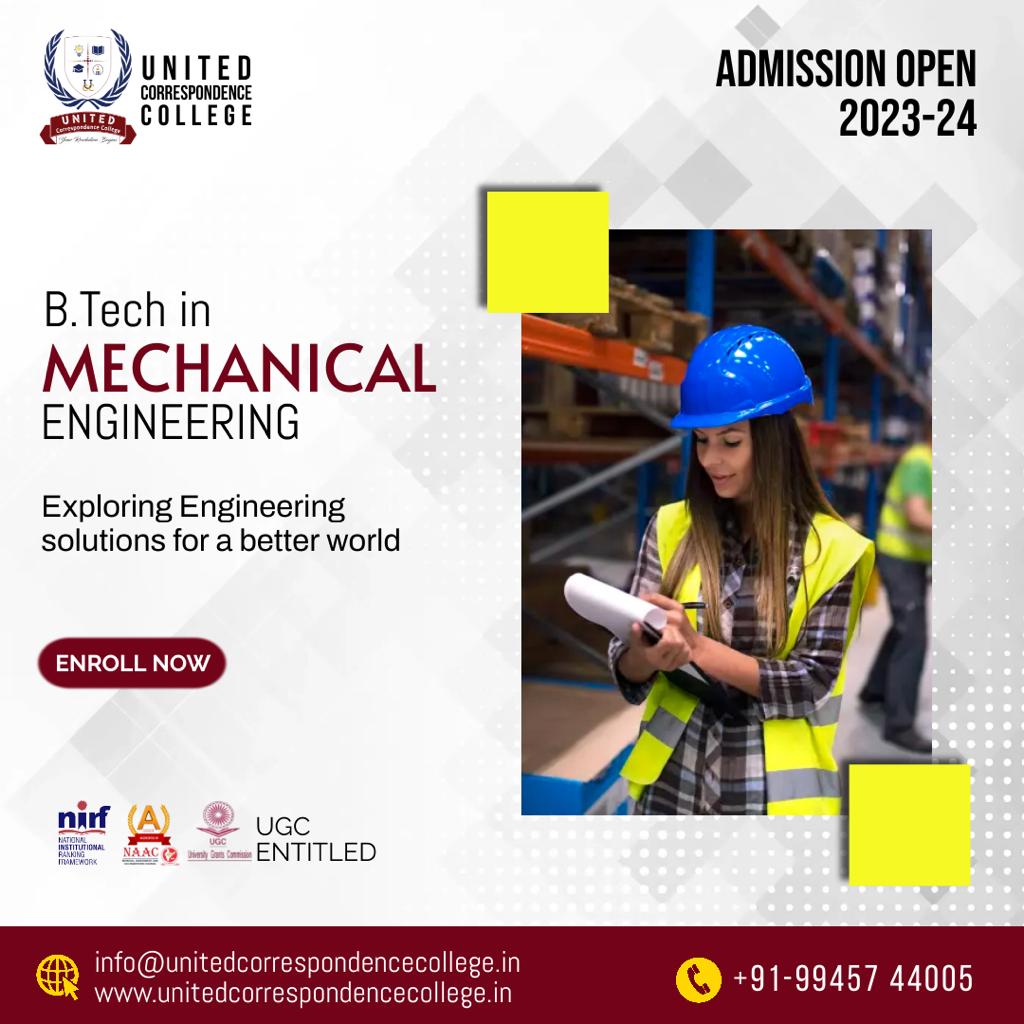 UnitedCorrespo1's tweet image. &quot;Complete your &quot;BTech in Mechanical Engineering&quot; while continuing your job&quot;

contact now: wa.me/+919945744005
• 100% Result

Learn More: unitedcorrespondencecollege.in

#onlinebtech #btech #mechanicalengineering #mechanical #btechstudents #technology #bachelor #engineering