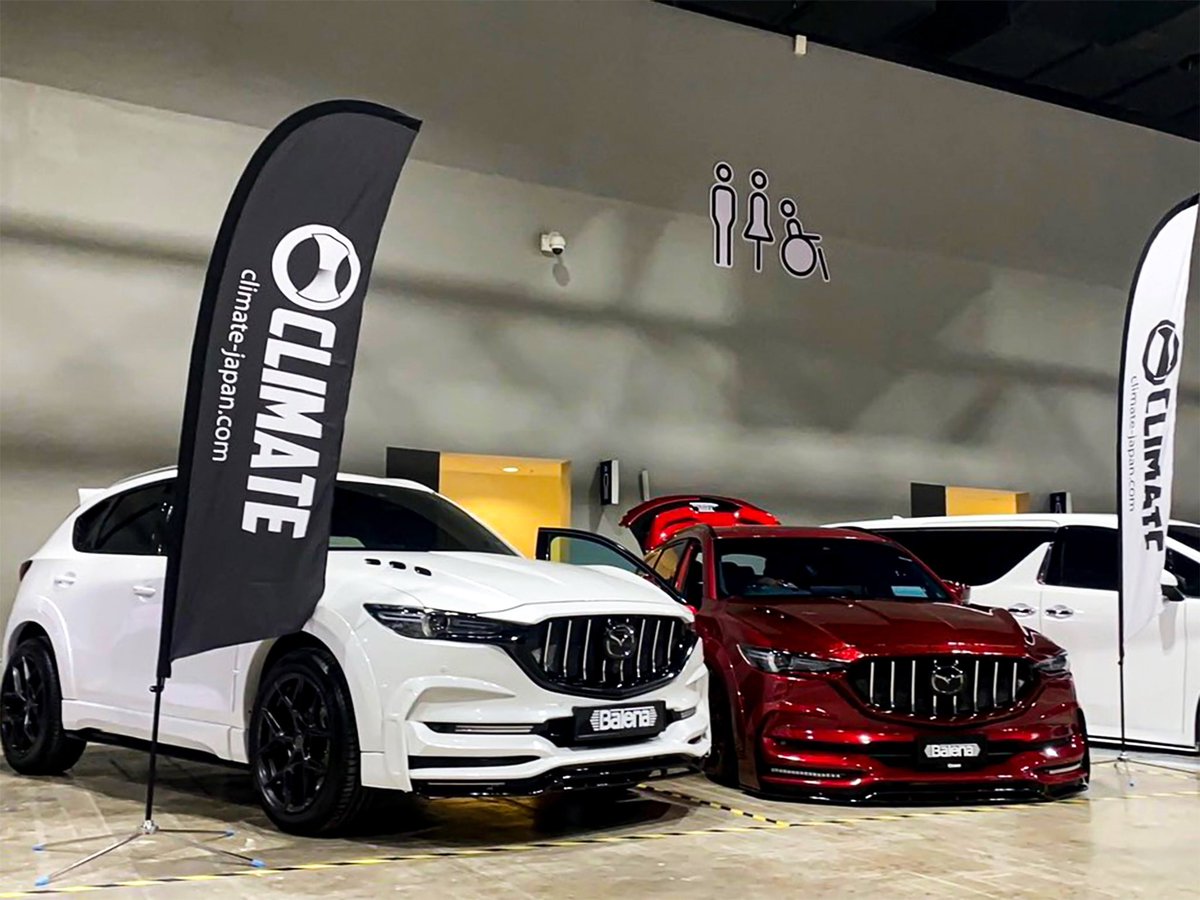 ClimateSuw's tweet photo. /
#東京オートサロン
クアラルンプール2023🇲🇾
\
#CLIMATE -Balena- #BodyKit
#MAZDA CX-5 コンプリートカー2台展示中✨
#クライメイト #エアロ #マツダ #CX5 #CX8 #オートサロン #CompleteCar #Custom #カスタム #マレーシア #Malaysia https://t.co/gzyKtnyLJN