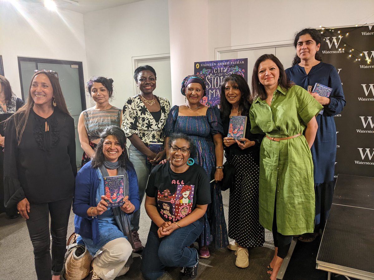 Lovely evening at @nazneen372 launch of #CityofStolenMagic. @Telegraph say 'Pathak is a wonderful writer, who paints a thoroughly convincing heroine'.
Nazneen was mentored by @PenguinUKBooks
#WriteNow and it is wonderful to see the success of the inclusive scheme.