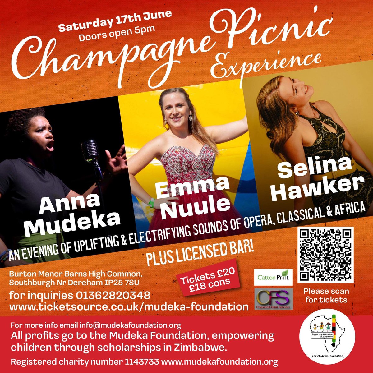 Selina Hawker (@selinahawker) on Twitter photo Looking forward to performing in this beautiful open air concert in a week with the wonderful <a href="/annamudeka/">Anna Soko Mudeka</a> Champagne and beautiful music…what a nice way to spend a weekend! Come say hi!
.
#concerts #ClassicalMusic #livemusic #Norfolk #Countryside #Norwich #Suffolk #June2023 Looking forward to performing in this beautiful open air concert in a week with the wonderful <a href="/annamudeka/">Anna Soko Mudeka</a> Champagne and beautiful music…what a nice way to spend a weekend! Come say hi!
.
#concerts #ClassicalMusic #livemusic #Norfolk #Countryside #Norwich #Suffolk #June2023