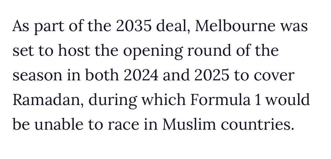 @formulaslag That would track with their recently signed contract extension!

Just looked it up actually and an article has said they’re intending on hosting the season opener for the next two years sportcal.com/media/australi…