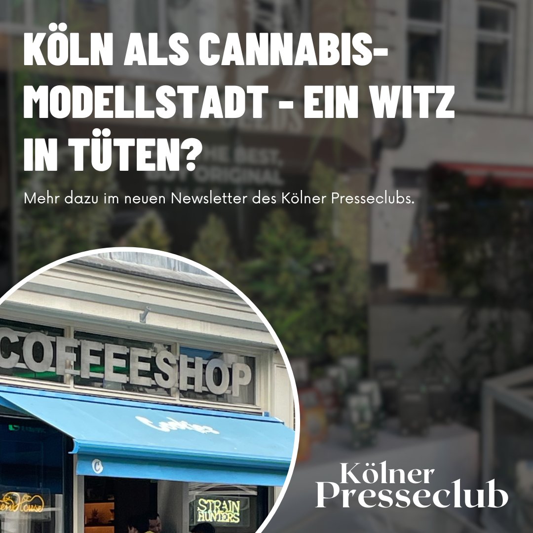 Muss #Köln #Cannabis-Modellstadt werden? Reicht die Teil-Legalisierung, um den #Schwarzmarkt zu bekämpfen? Was ist mit #Jugendschutz? Und wie läuft es im "liberaleren" #Amsterdam?  Hier mein neuer Newsletter im <a href="/KPresseclub/">Kölner Presseclub</a>  mailchi.mp/07998cf04652/n…
