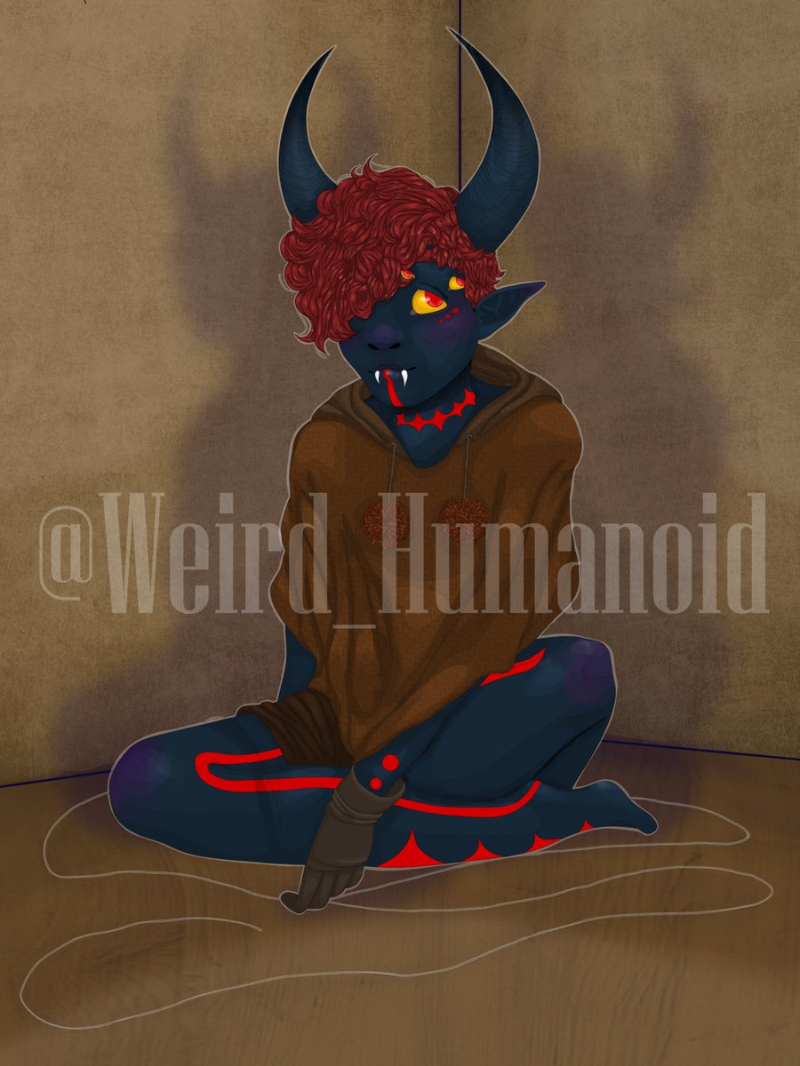 weird_humanoid_'s tweet photo. New design for my oc Voch! My art style has changed a little bit since my last post.
#oc #originalcharacter #digital #digitalart #cute #creepypasta #zalgoloid #creepypastaoc #originalcharacterart #ocart #coloured #shaded #renderedart https://t.co/XDd6AJXcUr