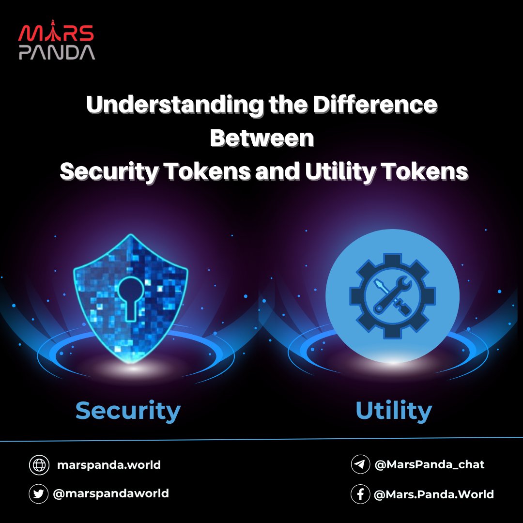 Tokens are a crucial aspect of the blockchain and cryptocurrency world, but do you know the differences between #security and #utility tokens? Our latest post dives into the definitions, purposes, and regulatory implications of each.   
Learn more: medium.com/@marspandaworl…  

#MPT