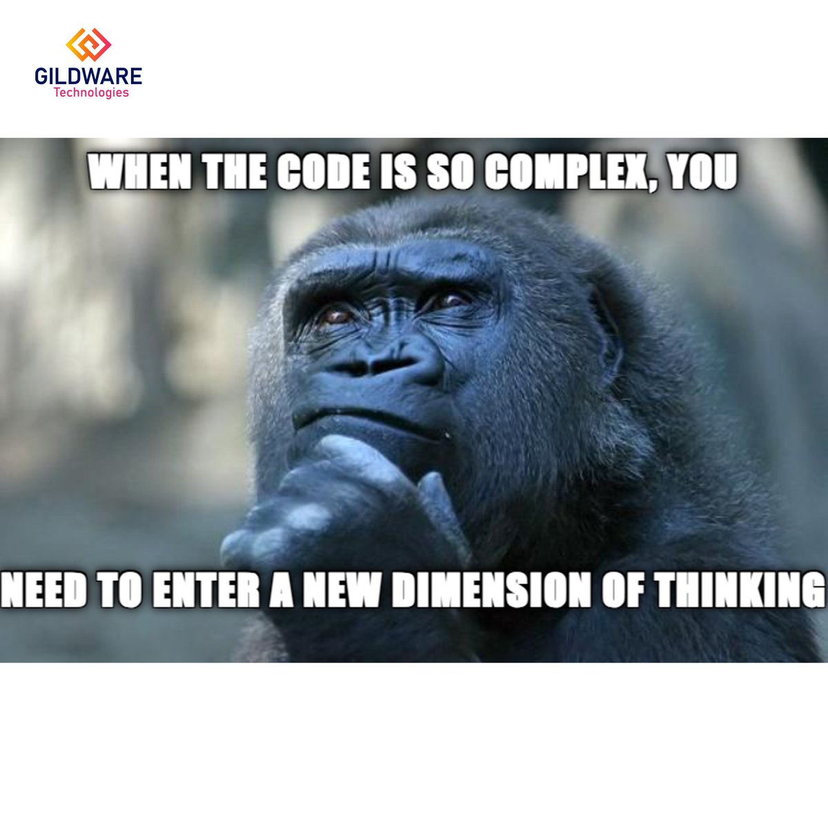 gildware's tweet image. 🌌 When the code becomes so complex, you must transcend into a new dimension of thinking. 🧠💡 #CodingWonders #NextLevelThinking #ComplexCode #NewDimension