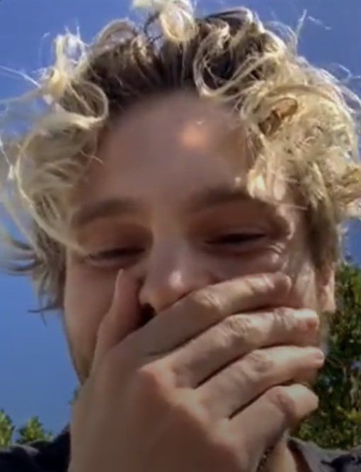 Luke after saying 'my wife, Sierra'