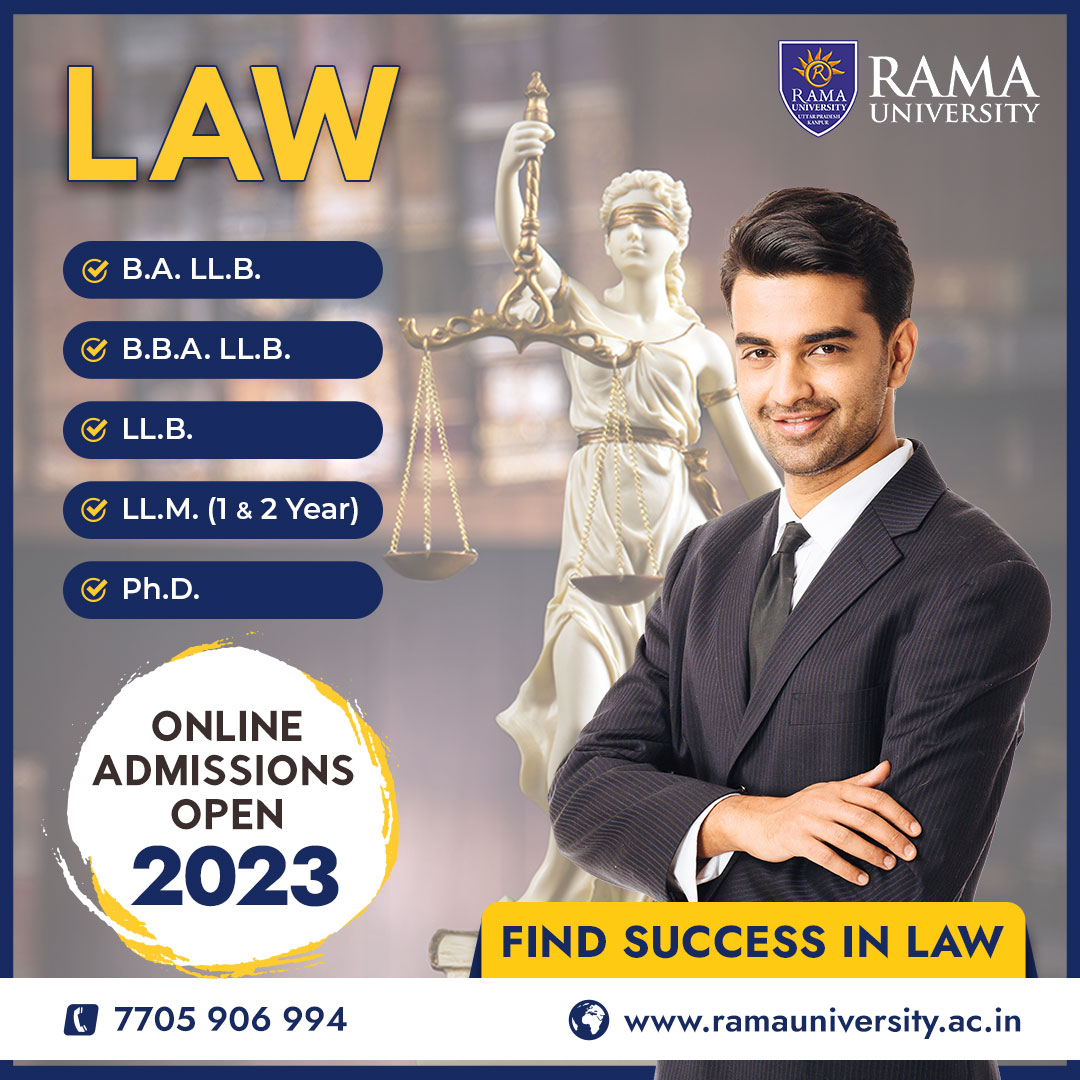 Kickstart your legal career & gain an insider’s knowledge of the. Be at the center of law & order as you learn about the fundamentals underpinning all societal aspects.

📞For #admission, call 7705906994

#AdmissionsOpen #Law #LLBAdmission #LawCollege #BBALLB #LLM #Kanpur #BALLB