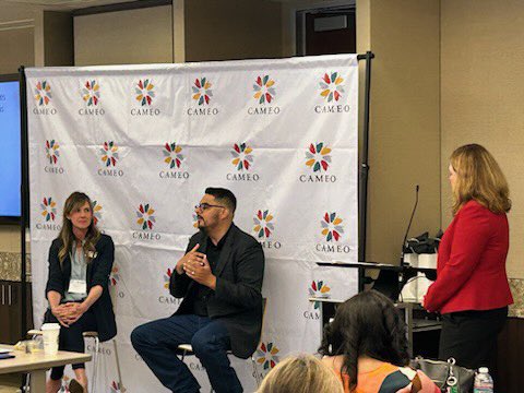 CAMEOnetwork's tweet photo. Today at the #MicroLendingForum, we had Elizabeth Schott from @Accessityorg and Gasper Magallanes from @ws_microloans talking about their experiences selling loans on the secondary market. #2023CAMEOSummit https://t.co/ly1fFqb3DP