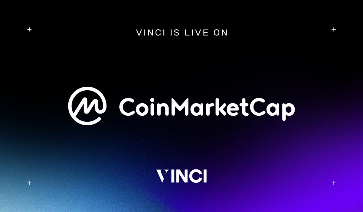 byvinci_io's tweet photo. ⭐️✨GM! 

The $VINCI listing on CoinMarketCap is now correct.

As trading rolls out, watch the graph for our growth.

 Like what you see? 

Star us, leave a comment.

Your support means the world 🚀💫 

VIGMI 🟣 https://t.co/7dngBfzs6i