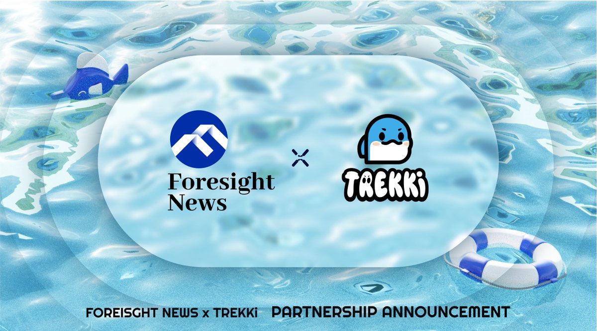 Foresight News (@foresight_news) on Twitter photo 【 Foresight News x <a href="/TrekkiNFT/">Trekki NFT</a> 】
<a href="/Trip/">Trip.com</a> 官方即将推出 NFT <a href="/TrekkiNFT/">Trekki NFT</a> , Foresight News 很荣幸成为其合作伙伴一员。
抽选 6 位幸运小伙伴,瓜分 Freemint *1、Whitelist *5 奖励。
1⃣ 关注 <a href="/Foresight_News/">Foresight News</a> & <a href="/TrekkiNFT/">Trekki NFT</a>
2⃣ Retweet & Like 本条推特
开奖时间: 6/12 11:00 (UTC+8) 【 Foresight News x <a href="/TrekkiNFT/">Trekki NFT</a> 】
<a href="/Trip/">Trip.com</a> 官方即将推出 NFT <a href="/TrekkiNFT/">Trekki NFT</a> , Foresight News 很荣幸成为其合作伙伴一员。
抽选 6 位幸运小伙伴,瓜分 Freemint *1、Whitelist *5 奖励。
1⃣ 关注 <a href="/Foresight_News/">Foresight News</a> & <a href="/TrekkiNFT/">Trekki NFT</a>
2⃣ Retweet & Like 本条推特
开奖时间: 6/12 11:00 (UTC+8)