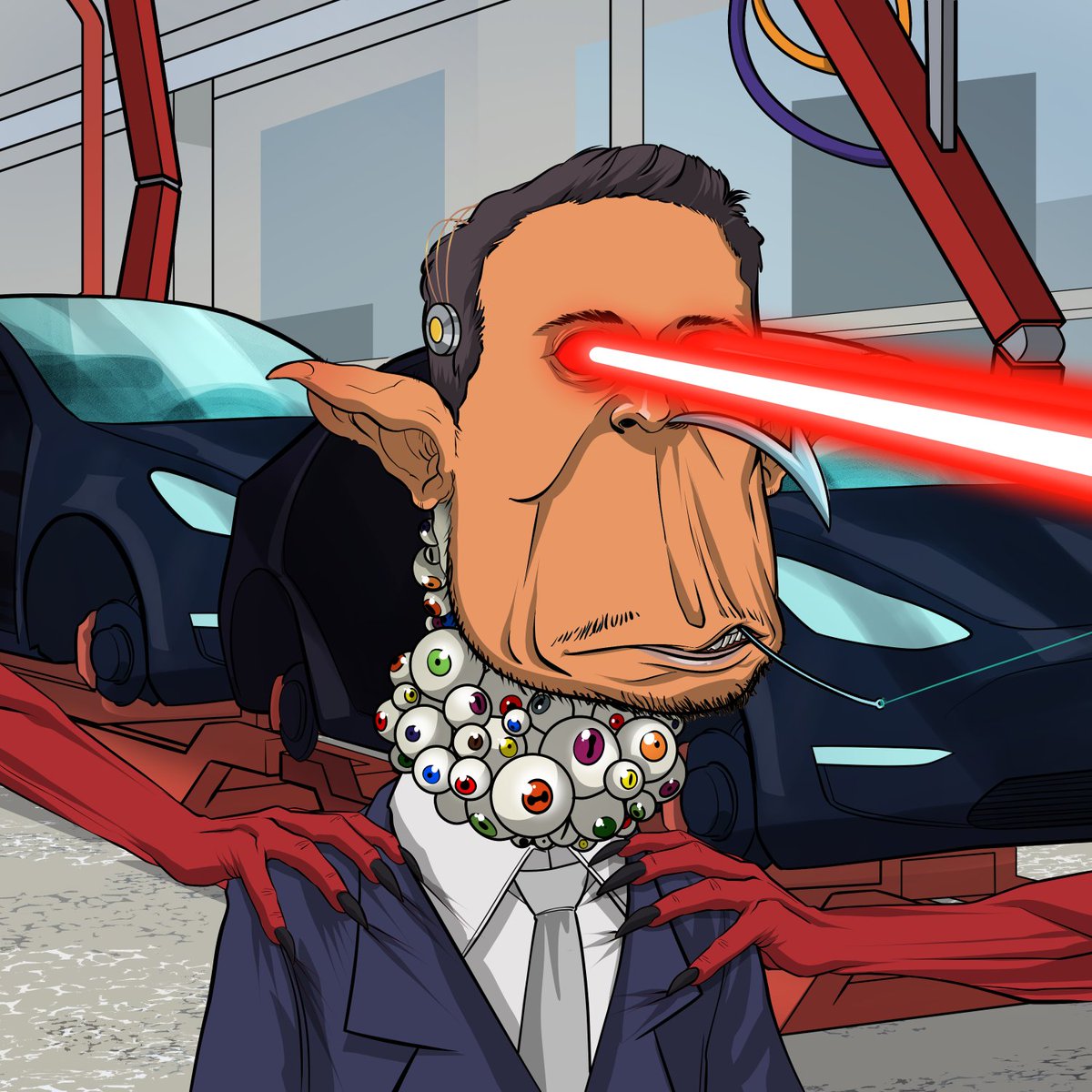 Lieutenant_Musk's tweet photo. 🚨5 Eth Mint Competition 🚨

The winner will get a reward of 5 Eth

❓ How to Win ❓
1) Go to https://t.co/mIhxcbn1dO
2) Mint a Mutant Musk
3) If you mint the one displayed below you win 5 Eth
Stay Tuned. #NFT #NFTGiveaway #NFTdrop #NFTCollection #nftart #Ethereum #EthereumNFTs https://t.co/SwdtxmCFAd