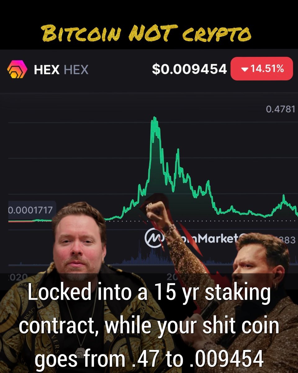 1031ent's tweet image. #Hex #Hexicans
#BitcoinNOTcrypto