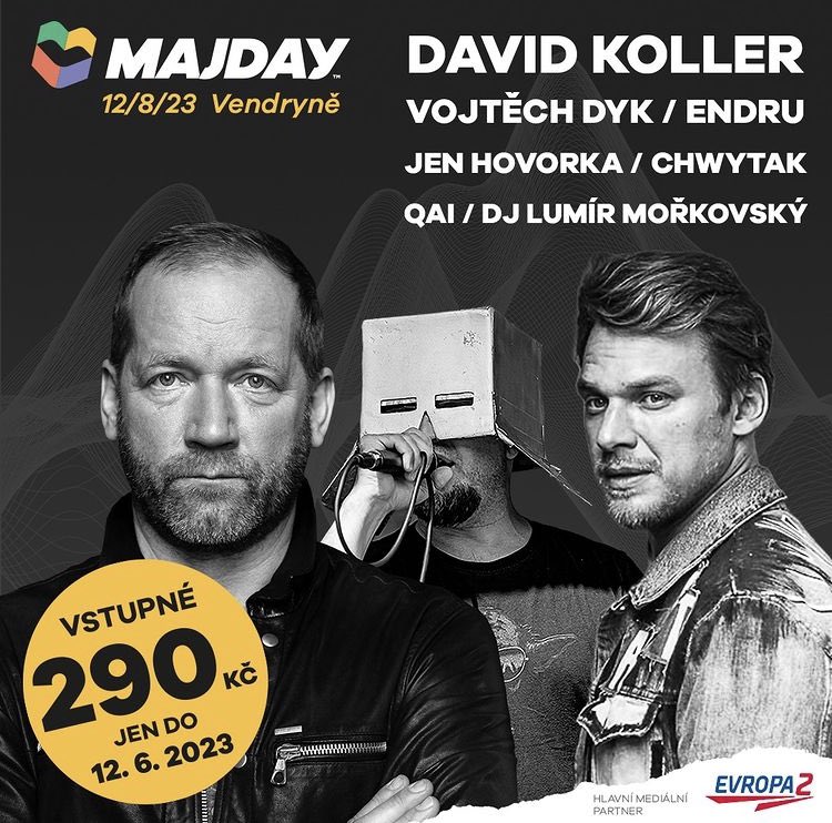 majdaytrinec's tweet photo. V pondělí se zdraží startovné i vstup na Majday night! https://t.co/y37Gi7xwBY