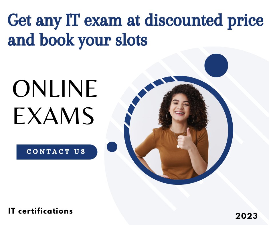 Looking for certification exam support?
contact us for more information
.
.
.
..
.
#certification #courses #itcertifications #certification #exams #onlineexams #itcertifications