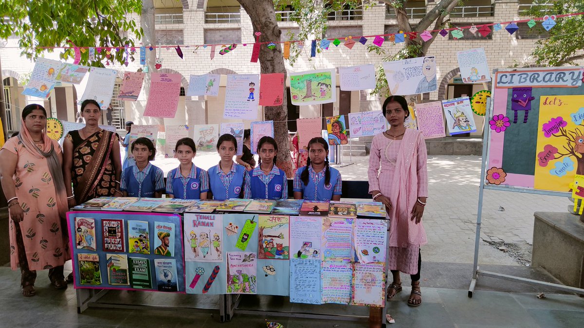 sheetal90473672's tweet photo. Closing ceremony of Mission Buniyad and summer camp 😍
#LibraryCorner
#BookMark
#BookCover
#StoryWriting https://t.co/MbuYTGQ5wU