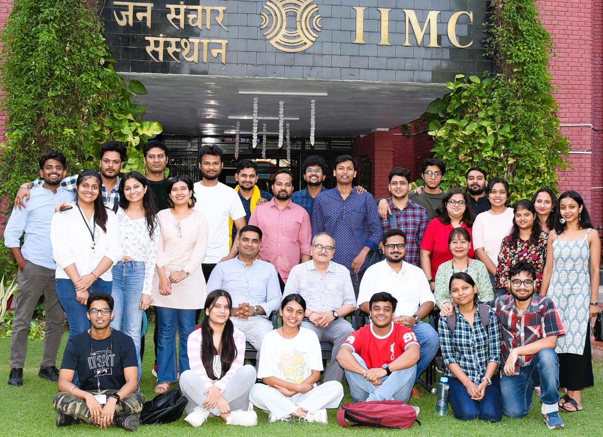 Indian Institute of Mass Communication tweet media