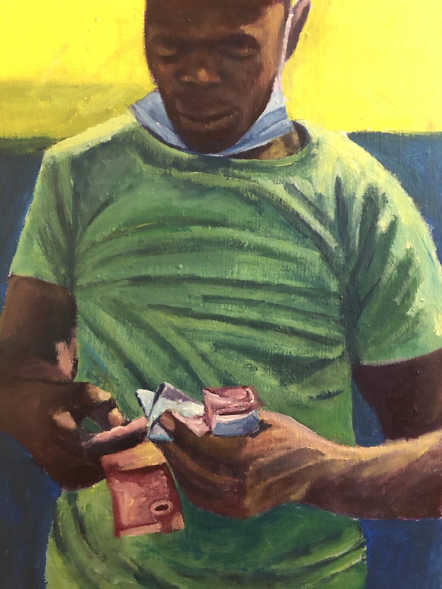 Keeping accounts .

#art #artist #painting  #acrylicpaint #canvas #brush #reality #dalilylife #painter #artistry #artistic #talent #passion #selfthaught #artistsplatform #selfpromotion #people #nature #followformore #newposteveryday #love #artafrica #painting #artafrica