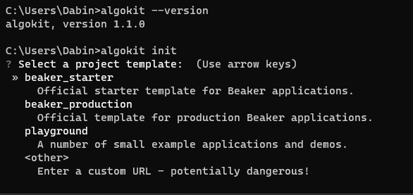 DabinLee16's tweet photo. Setting up the environment for Algorand is so much better with Algokit. So so much better than what I've experienced before. Love the Dappflow GUI too. Awesome! @JohnAlanWoods  @chriskim356 @VantagePoint_BC https://t.co/sVOWDrCntN