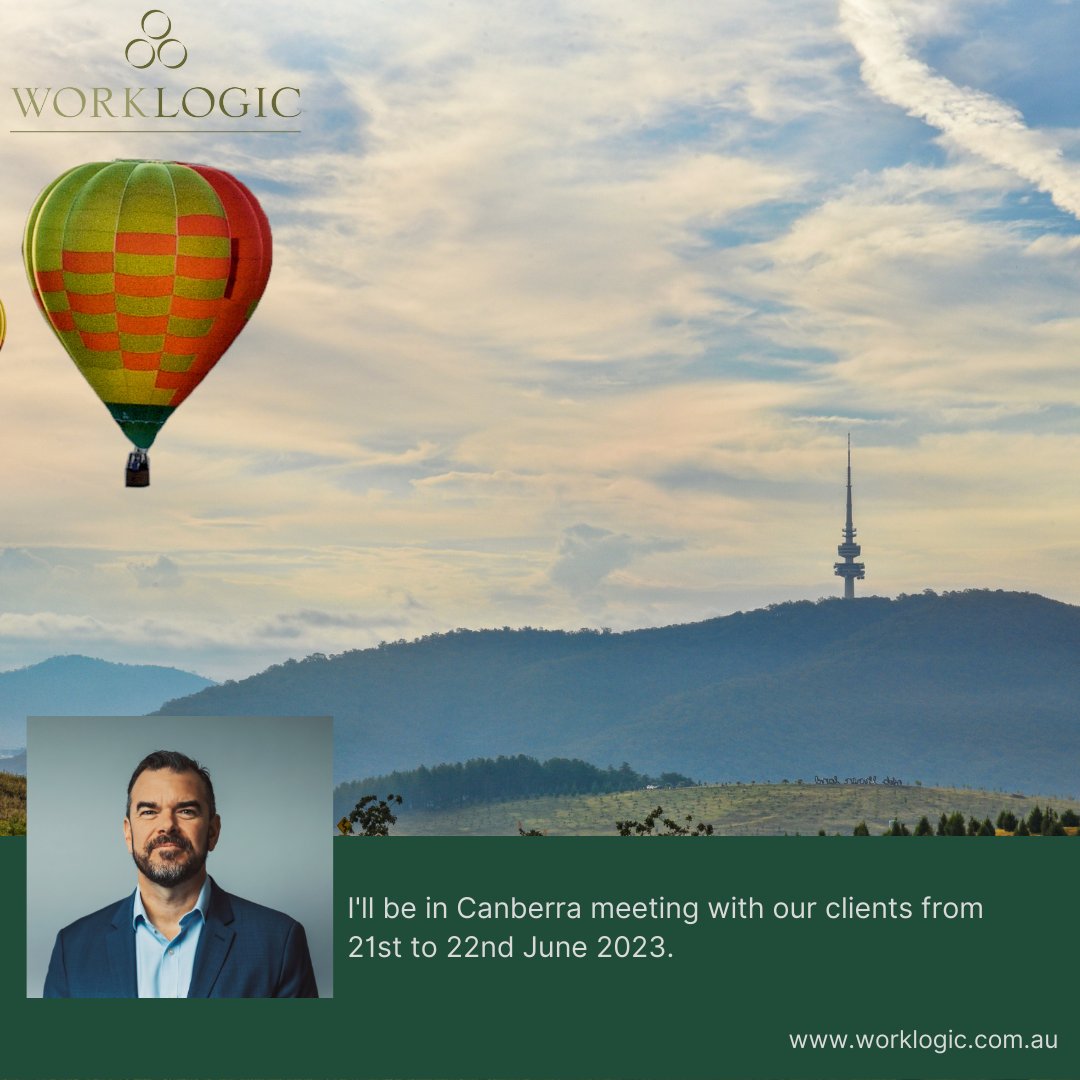 I'll be braving the chills and visiting our clients in Canberra over two days (21 and 22 June 2023).

If you would like to book a meeting (coffee on me), let me know.