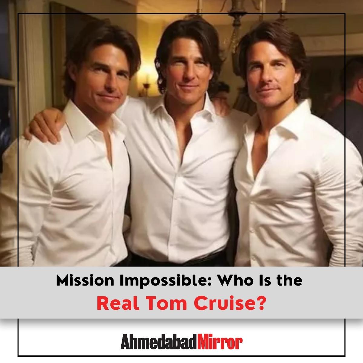 ahmedabadmirror's tweet photo. Mission Impossible: Who Is the Real Tom Cruise?
#MissionImpossible #Tomcruise #whoisreal #hollywoodactor #ahmedabadmirror https://t.co/udFPs0sHpP